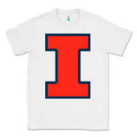 White illinois fighting illini Classic Tee - linhVisuals