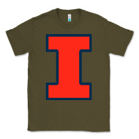 Army Green illinois fighting illini Classic Tee - linhVisuals