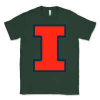 Sports Green illinois fighting illini Classic Tee - linhVisuals