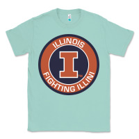 Seafoam illinois fighting illini Classic Tee - linhVisuals