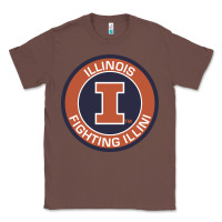 Chestnut illinois fighting illini Classic Tee - linhVisuals