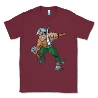 Burgundy montana technological university orediggers vectorized Classic Tee - linhVisuals