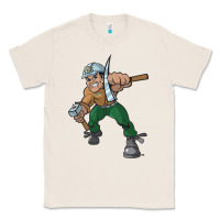 Natural montana technological university orediggers vectorized Classic Tee - linhVisuals