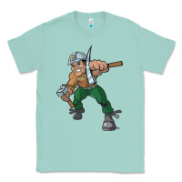 Seafoam montana technological university orediggers vectorized Classic Tee - linhVisuals