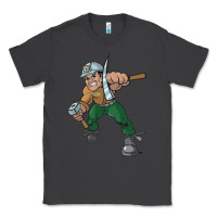 Smoke montana technological university orediggers vectorized Classic Tee - linhVisuals
