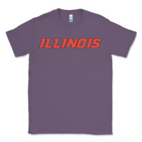 Lavender illinois fighting illini Classic Tee - linhVisuals