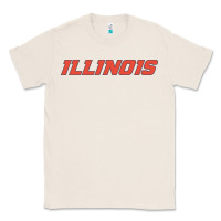 Natural illinois fighting illini Classic Tee - linhVisuals