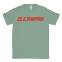 Sage illinois fighting illini Classic Tee - linhVisuals