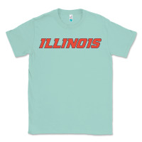 Seafoam illinois fighting illini Classic Tee - linhVisuals