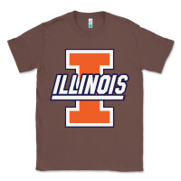 Chestnut illinois fighting illini Classic Tee - linhVisuals
