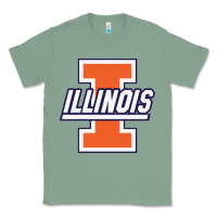 Sage illinois fighting illini Classic Tee - linhVisuals