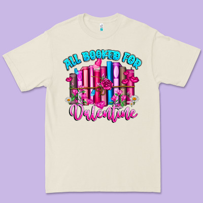 All Booked For Valentines Premium Tee Designed By Cowhidedigitalart