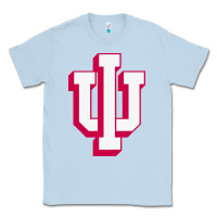 Dusty Blue indiana hoosiers Classic Tee - linhVisuals