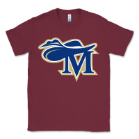 Burgundy montreat college cavaliers vectorized Classic Tee - linhVisuals