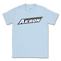 Dusty Blue akron university Classic Tee - linhVisuals
