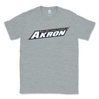 Heather Grey akron university Classic Tee - linhVisuals