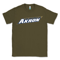 Army Green akron university Classic Tee - linhVisuals