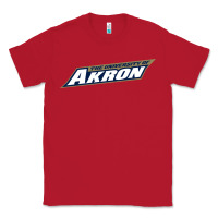 Red akron university Classic Tee - linhVisuals