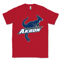 Red university of akron Classic Tee - linhVisuals