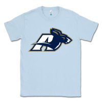 Dusty Blue akron university zips Classic Tee - linhVisuals