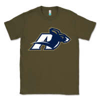 Army Green akron university zips Classic Tee - linhVisuals