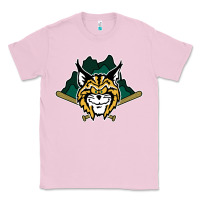 Bubblegum Pink lynchburg hillcats Baseball Classic Tee - linhVisuals