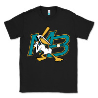 Black the myrtle beach pelicans baseball Classic Tee - linhVisuals