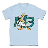 Dusty Blue the myrtle beach pelicans baseball Classic Tee - linhVisuals