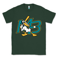 Sports Green the myrtle beach pelicans baseball Classic Tee - linhVisuals