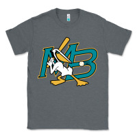 Charcoal Heather the myrtle beach pelicans baseball Classic Tee - linhVisuals