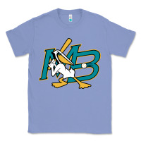 Colony Blue the myrtle beach pelicans baseball Classic Tee - linhVisuals