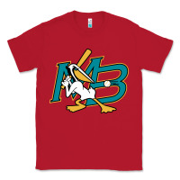 Red the myrtle beach pelicans baseball Classic Tee - linhVisuals