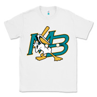 White the myrtle beach pelicans baseball Classic Tee - linhVisuals