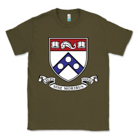 Army Green the pennsylvania quakers Classic Tee - linhVisuals
