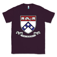 Plum the pennsylvania quakers Classic Tee - linhVisuals