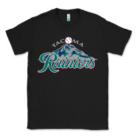 Black the tacoma rainiers Baseball Classic Tee - linhVisuals
