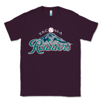 Plum the tacoma rainiers Baseball Classic Tee - linhVisuals