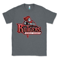 Charcoal Heather the rutgers scarlet knights Classic Tee - linhVisuals