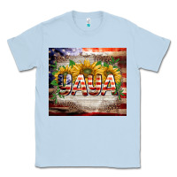 Dusty Blue patriotic yaya tumbler Classic Tee - BarkalooDesign