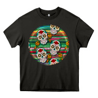 Asphalt hispanic heritage month round earrings 4 Heavy Core Tee - BundleAndBundleShop
