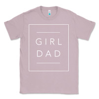 Lilac father of girls tee, proud new girl dad t shirt Classic Tee - linhVisuals