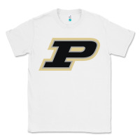White purdue boilermakers Classic Tee - linhVisuals