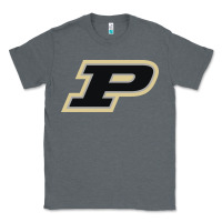Charcoal Heather purdue boilermakers Classic Tee - linhVisuals