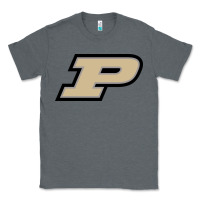 Charcoal Heather purdue boilermakers Classic Tee - linhVisuals