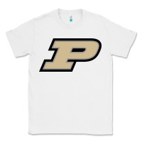 White purdue boilermakers Classic Tee - linhVisuals