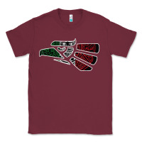 Burgundy hecho en mexico aztec calendar mexican eagle t shirt Classic Tee - linhVisuals