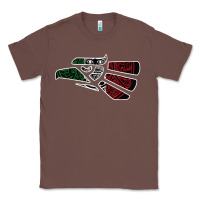 Chestnut hecho en mexico aztec calendar mexican eagle t shirt Classic Tee - linhVisuals