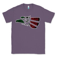 Lavender hecho en mexico aztec calendar mexican eagle t shirt Classic Tee - linhVisuals