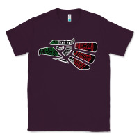 Plum hecho en mexico aztec calendar mexican eagle t shirt Classic Tee - linhVisuals