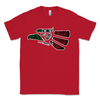 Red hecho en mexico aztec calendar mexican eagle t shirt Classic Tee - linhVisuals